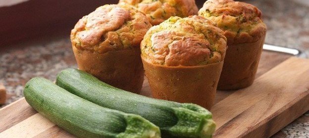 Маффины с лаймом и цукини