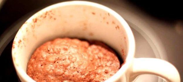 Диетический кекс в микроволновке