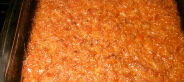 Морковная запеканка