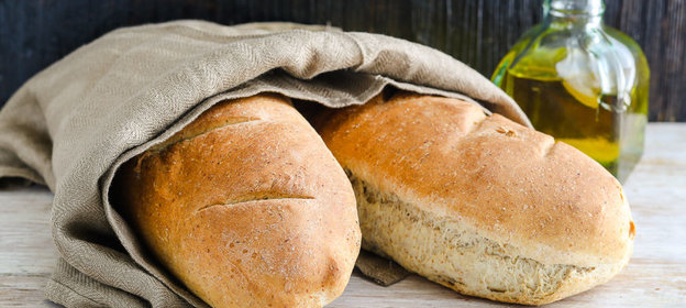 Белый хлеб с отрубями