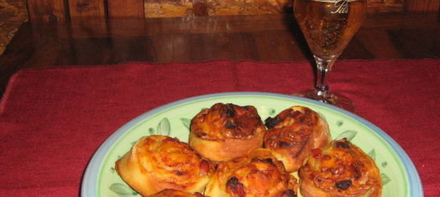 Пицца «Цветы»