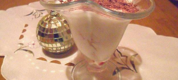 Сметанное желе с бананами