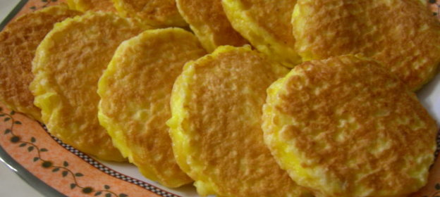 Ленивые лепешки с брынзой