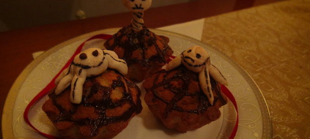 Банановые маффины Царство пауков