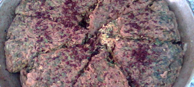 Бадымджан кюкюсю(баклажано_ореховая запеканка)