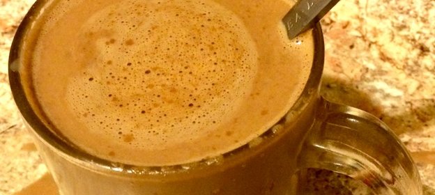 Кофе с шоколадом и сгущеным молоком