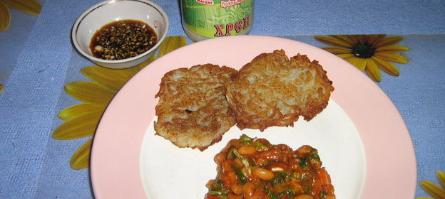 Картофельные оладьи Вкусняшка