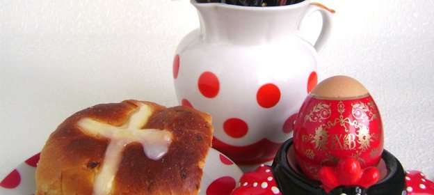 Ароматные крестовые булочки ( Hot Cross Buns ) или Пасха по-английски