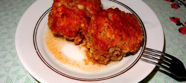 Ленивые голубцы нежные