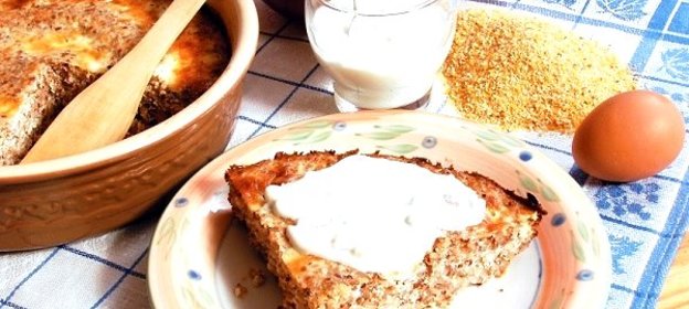 Запеканка с крупой