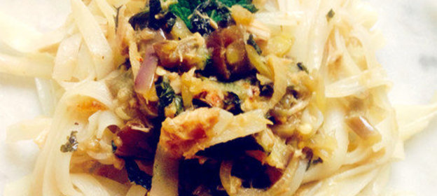 Паста с тунцом