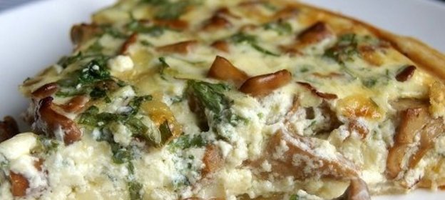 Запеканка с лисичками