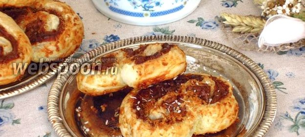 Пирожное «Пальмира» с кокосом и шоколадом