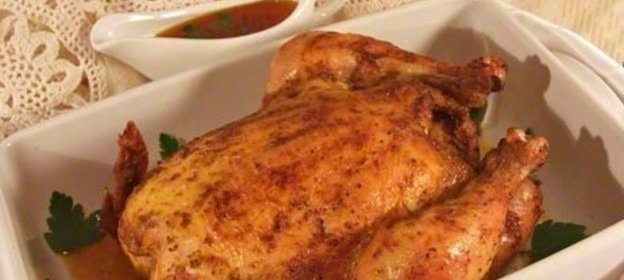 Курица в рукаве