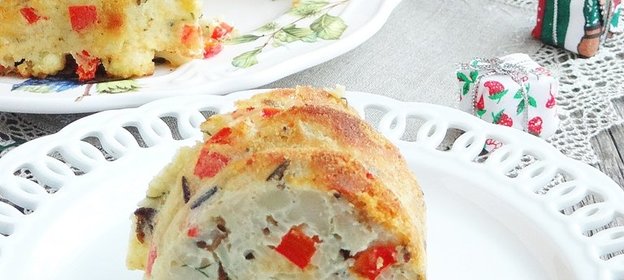 Рисово-овощная запеканка