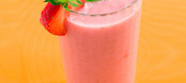 Клубнично–апельсиновый smoothie (смузи)