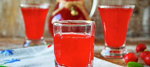 Морс из брусники