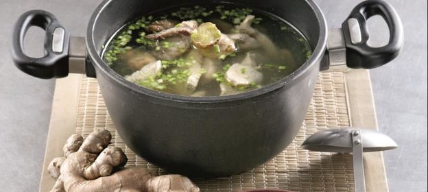 Классический куриный бульон по-китайски