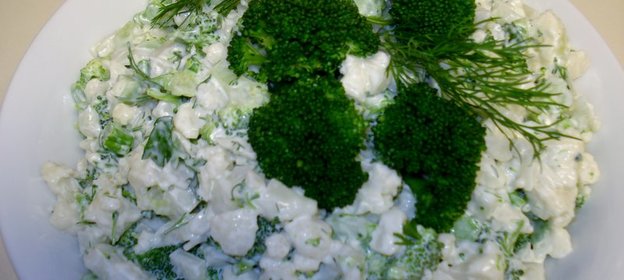 Послепраздничный вкуснейший салатик НА ДИЕТУ!!!