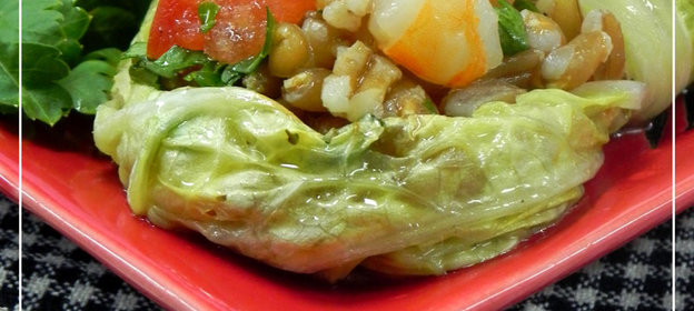 Голубцы с начинкой из полбы