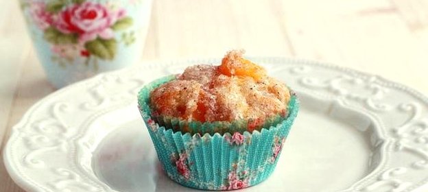 Персиковые маффины