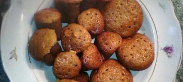 Медовые кексы с арахисом