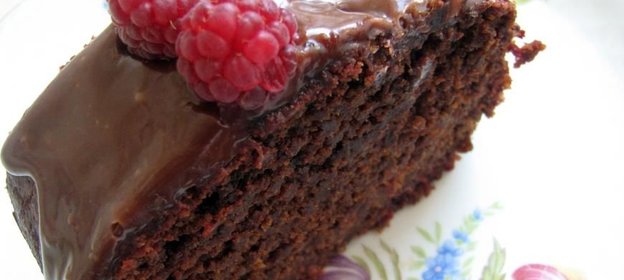 Свекольно-шоколадный кекс