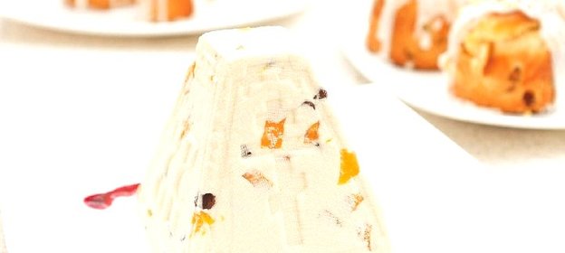 Пасха заварная с желтками