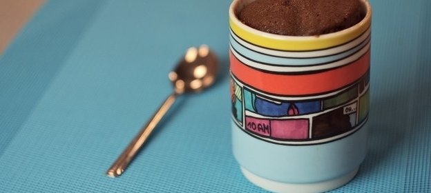 Кекс в микроволновке