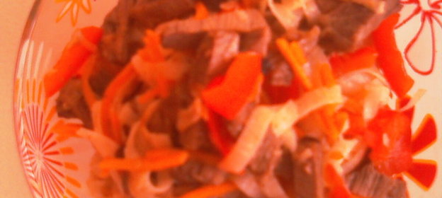 Лапша Фо-хо с говядиной