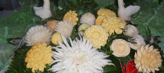 Салат Курица в дублёнке