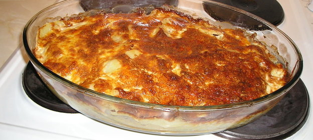 картофельная запеканка с мясом