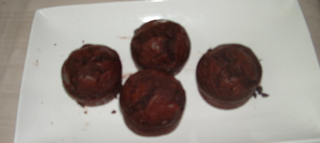 воздушный шоколадный пирог/мафинс