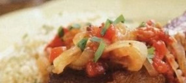 Салат из морского гребешка