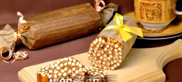 Печенье без выпечки «Соломка в Коровке»