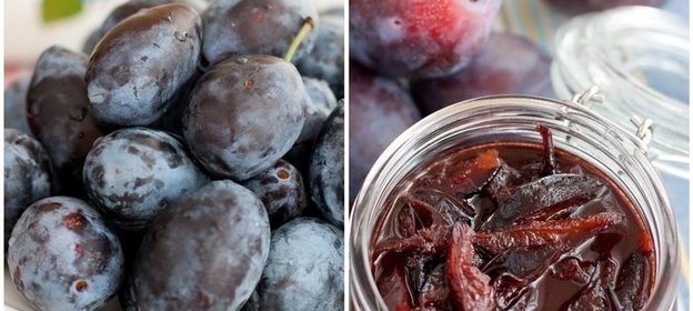 Сливовое варенье с шоколадом