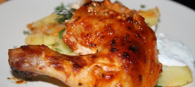 Идеальная курица в духовке