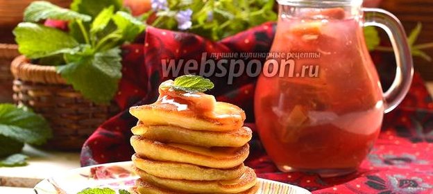 Ванильные оладьи на пахте