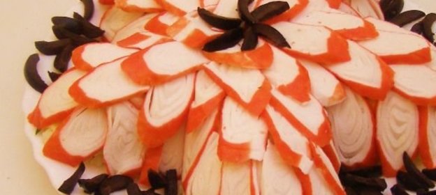 Салат Морская звезда