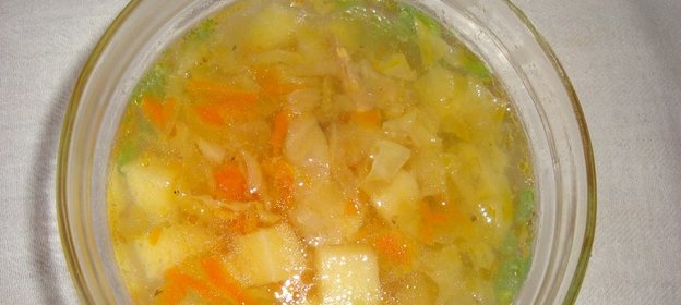 Кислые щи с курицей