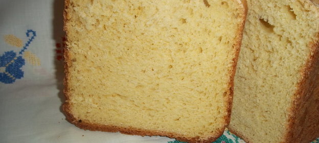 Кукурузный хлеб на топленом молоке для ХП