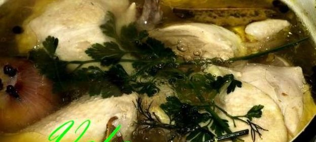 Куриный бульон (питьевой)