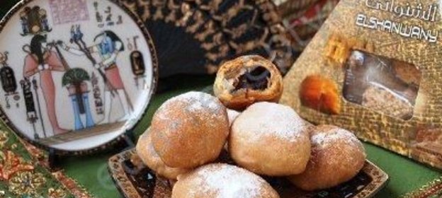 Восточное печенье с финиками и орехами