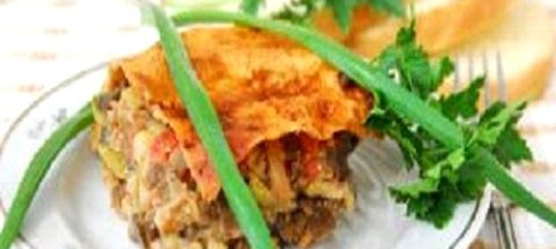 Постная запеканка без масла