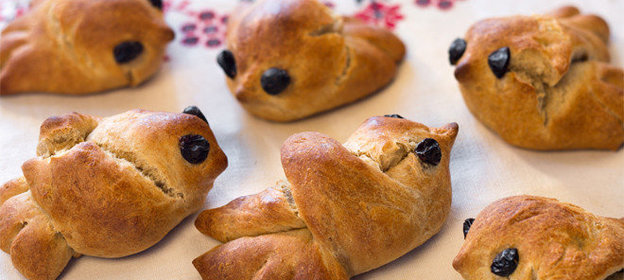 Булочки из цельнозерновой муки