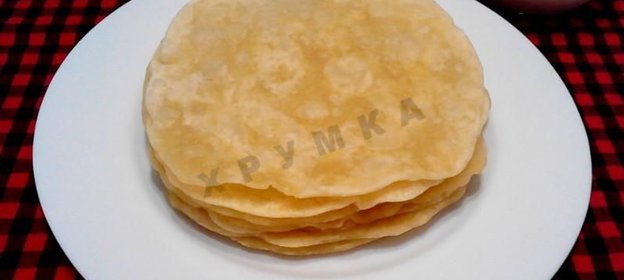 Казахский шелпек - лепешки