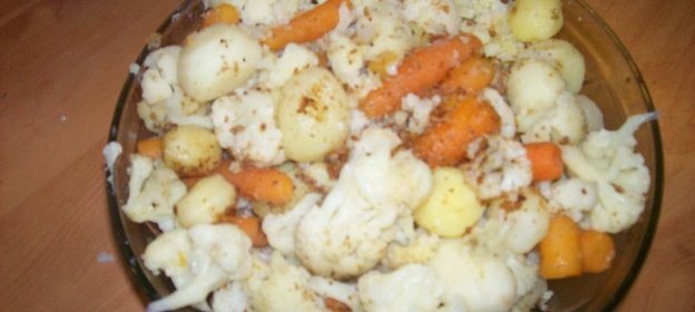 Овощи паровые (гарнир)