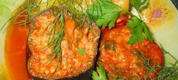 Фаршированные овощи ассорти