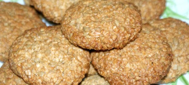 Овсяное печенье с семечками