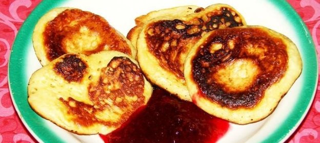 Оладьи на кислом молоке